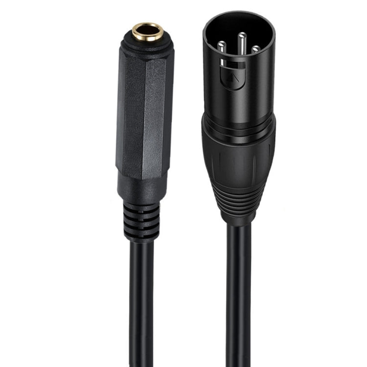 Cavo di collegamento amplificatore audio altoparlante JUNSUNMAY, lunghezza: 50 cm, 6.35mm Female to XLR Male, 6.35mm Female to XLR Female Cavo di collegamento amplificatore audio altoparlante JUNSUNMAY, lunghezza: 50 cm, 6.35mm Female to XLR Male, 6.35mm Female to XLR Female